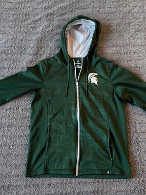 Fanatics Michigan State Hoodie | Green and White | Size L